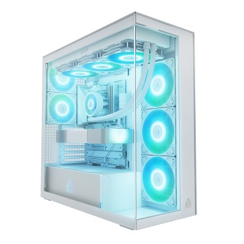 CAIXA E-ATX ARCTIC XTENDER BRANCA (CLEAR GLASS)