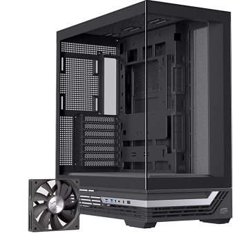 CAIXA ATX EINAREX PRISMA S800 CORE VIDRO FULLVIEW 1XFAN PT