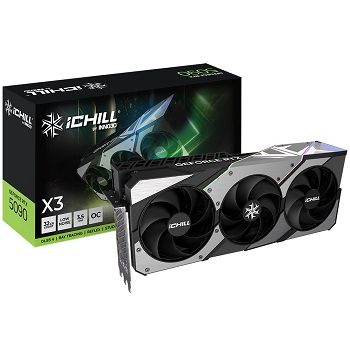 PLACA GRAFICA INNO3D NVD RTX 5090 ICHILL X3 32GB GDDR7