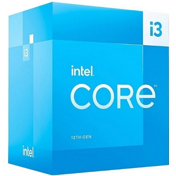 I3 13100F LGA1700 3.44.5GHZ 12MB 4PC/8T 58/100W TRAY