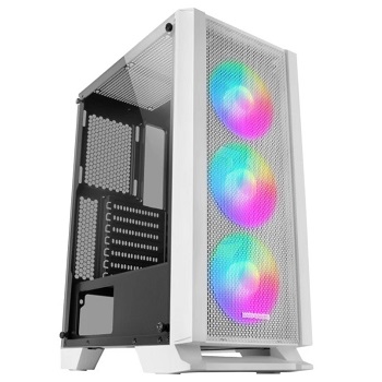 CAIXA ATX MARS GAMING MC-CW 3X FANS FRGB BRANCA