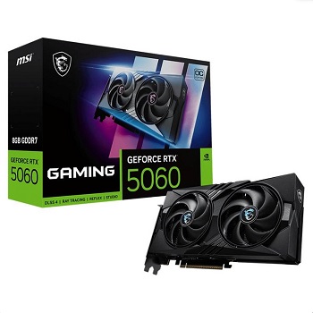 PLACA GRAFICA MSI RTX 5060 GAMING OC 8GB GDDR7