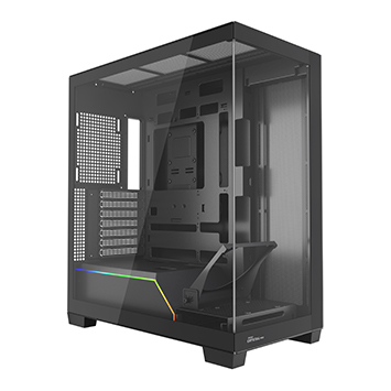 CAIXA ATX SLAYER RX33 CRYSTAL PRO VIDRO FULL VIEW