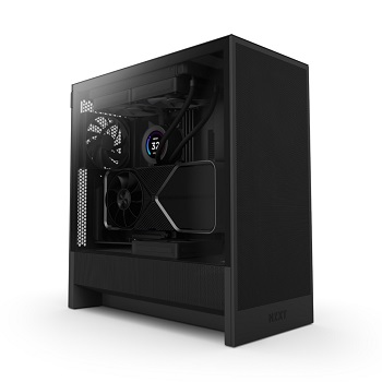 CAIXA NZXT H5 FLOW MID-TOWER 2 FAN120 PRETA