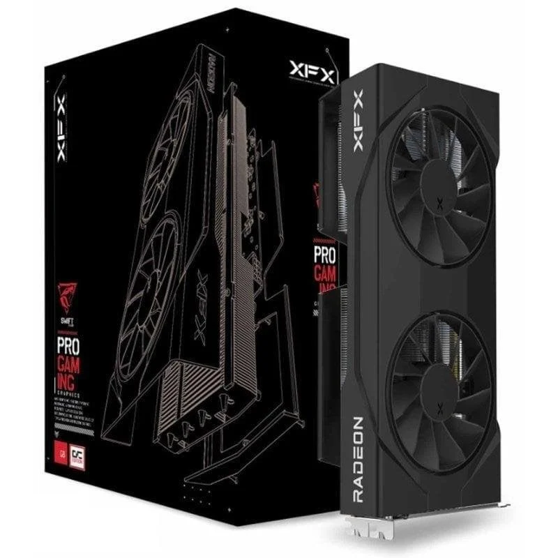 Placa Gráfica Tarjeta Gráfica XFX Radeon RX 9060 XT 8GB GDDR6 OC PCIe 5.0